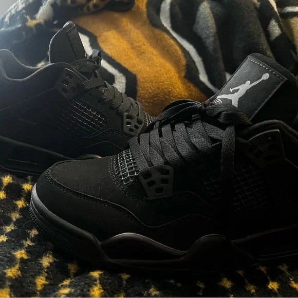 Jordan Black Cat 4 Sneakers - Picture 2 of 7
